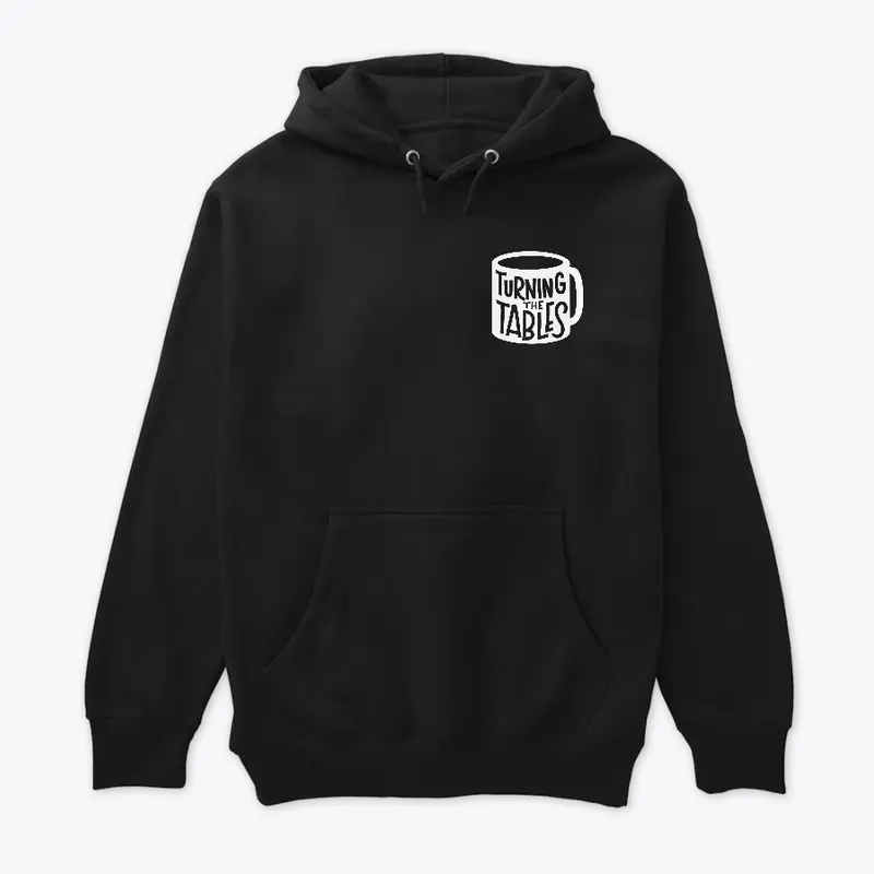 Turning The Tables Mug Logo Hoodie 