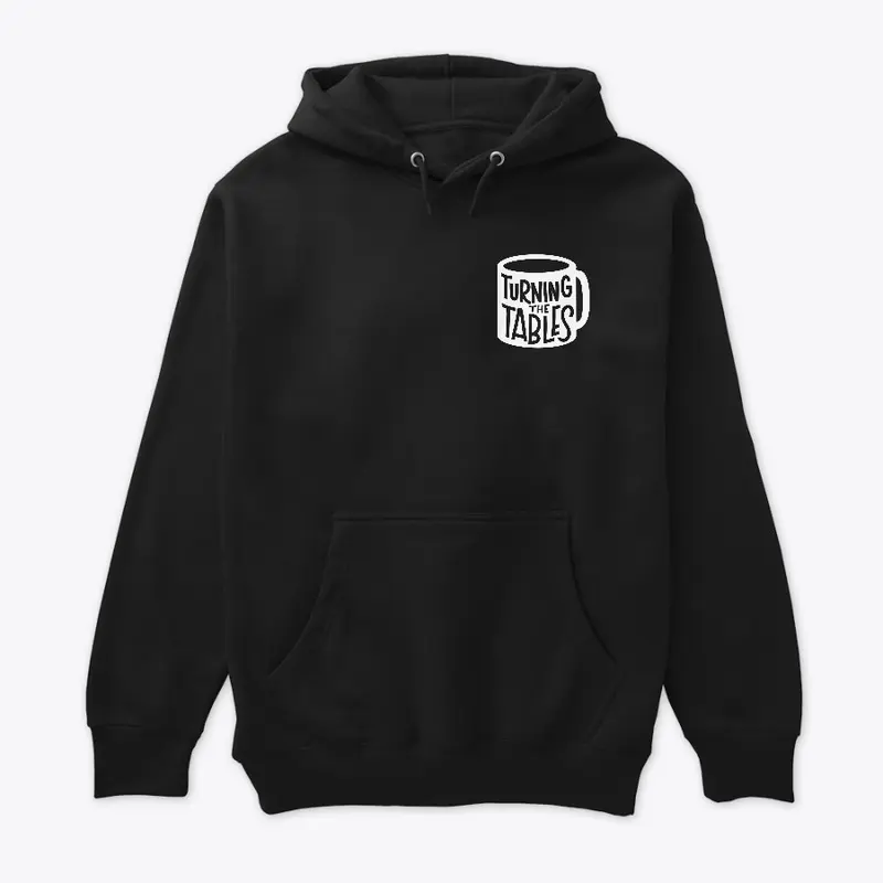 Turning The Tables Mug Logo Hoodie 